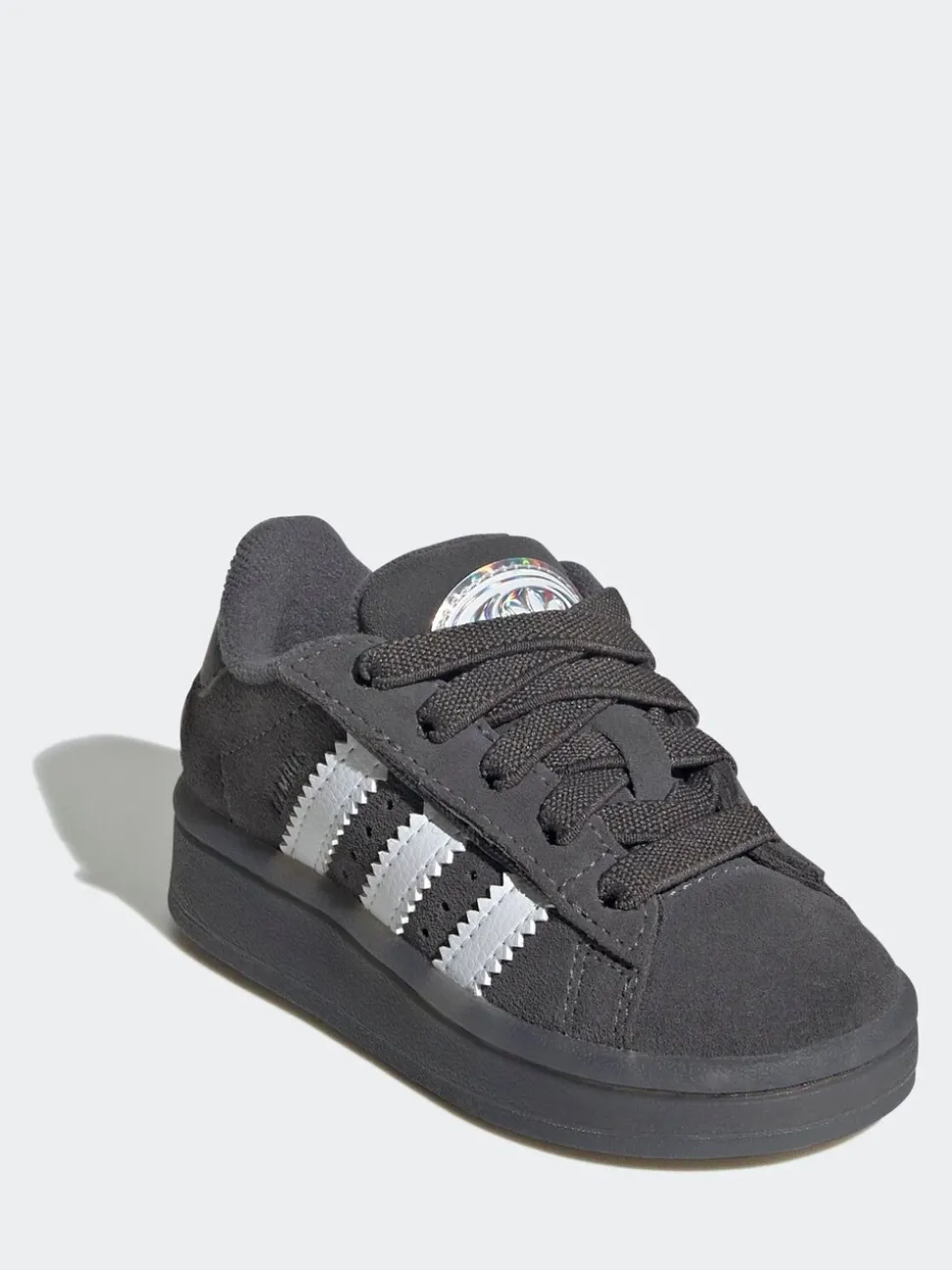 adidas Originals Grey Campus 00S Led Lights Comfort Closure Elastic Lace Shoes