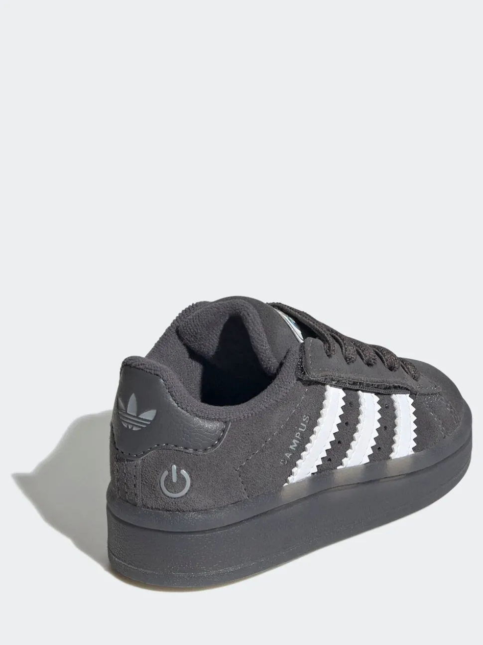 adidas Originals Grey Campus 00S Led Lights Comfort Closure Elastic Lace Shoes