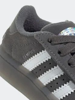 adidas Originals Grey Campus 00S Led Lights Comfort Closure Elastic Lace Shoes