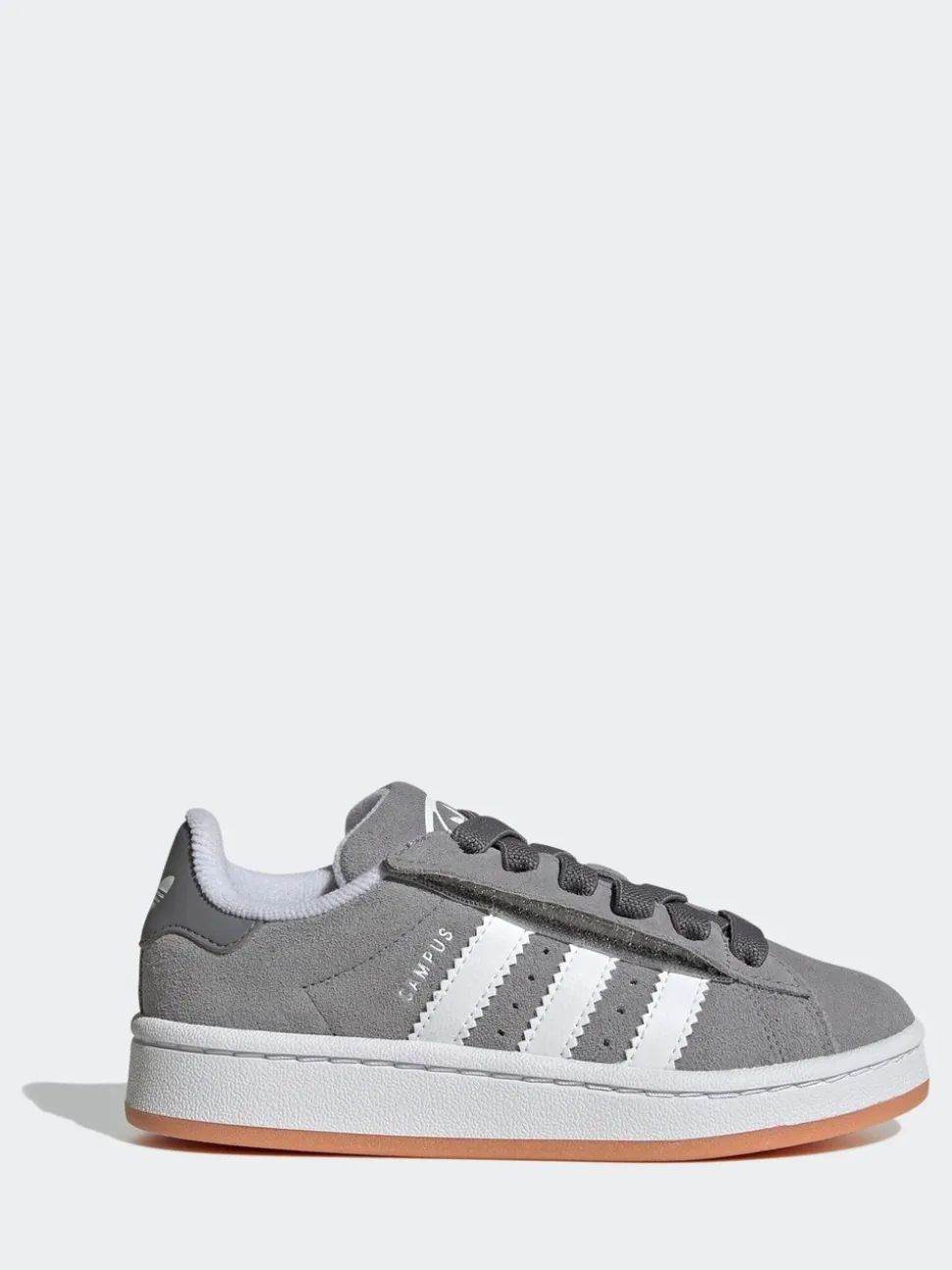 adidas Originals Grey Campus 00S Comfort Closure Elastic Lace Shoes