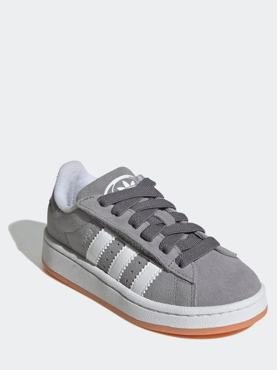 adidas Originals Grey Campus 00S Comfort Closure Elastic Lace Shoes