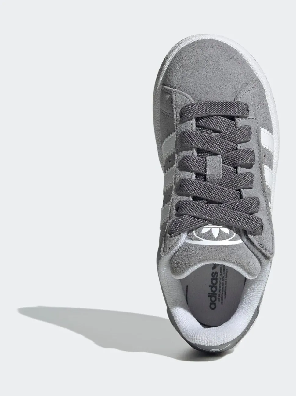 adidas Originals Grey Campus 00S Comfort Closure Elastic Lace Shoes