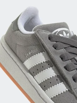 adidas Originals Grey Campus 00S Comfort Closure Elastic Lace Shoes