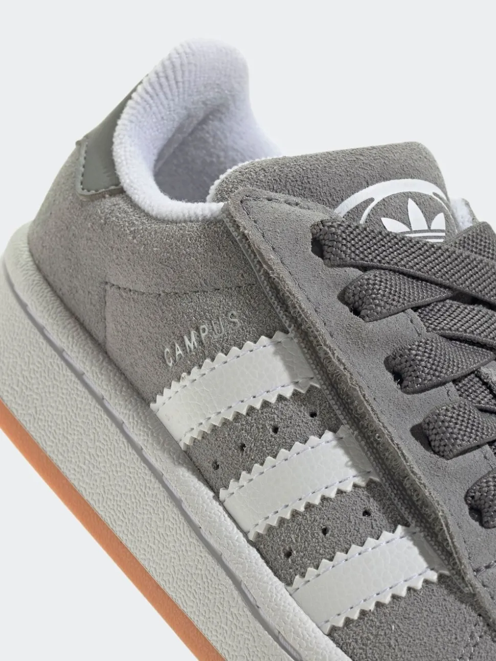 adidas Originals Grey Campus 00S Comfort Closure Elastic Lace Shoes