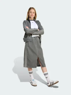 adidas Originals Grey Denim Skirt