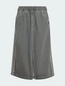 adidas Originals Grey Denim Skirt