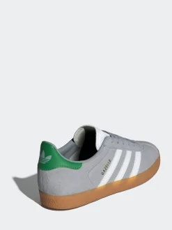 adidas Originals Grey Gazelle Junior Trainers