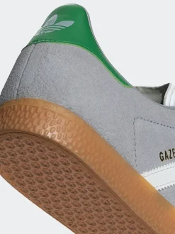 adidas Originals Grey Gazelle Junior Trainers