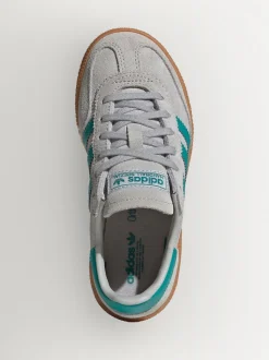adidas Originals Grey/Green Handball Spezial Trainers