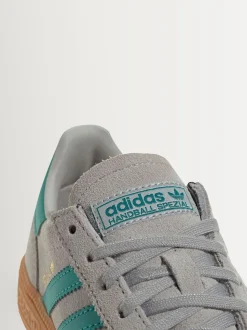 adidas Originals Grey/Green Handball Spezial Trainers