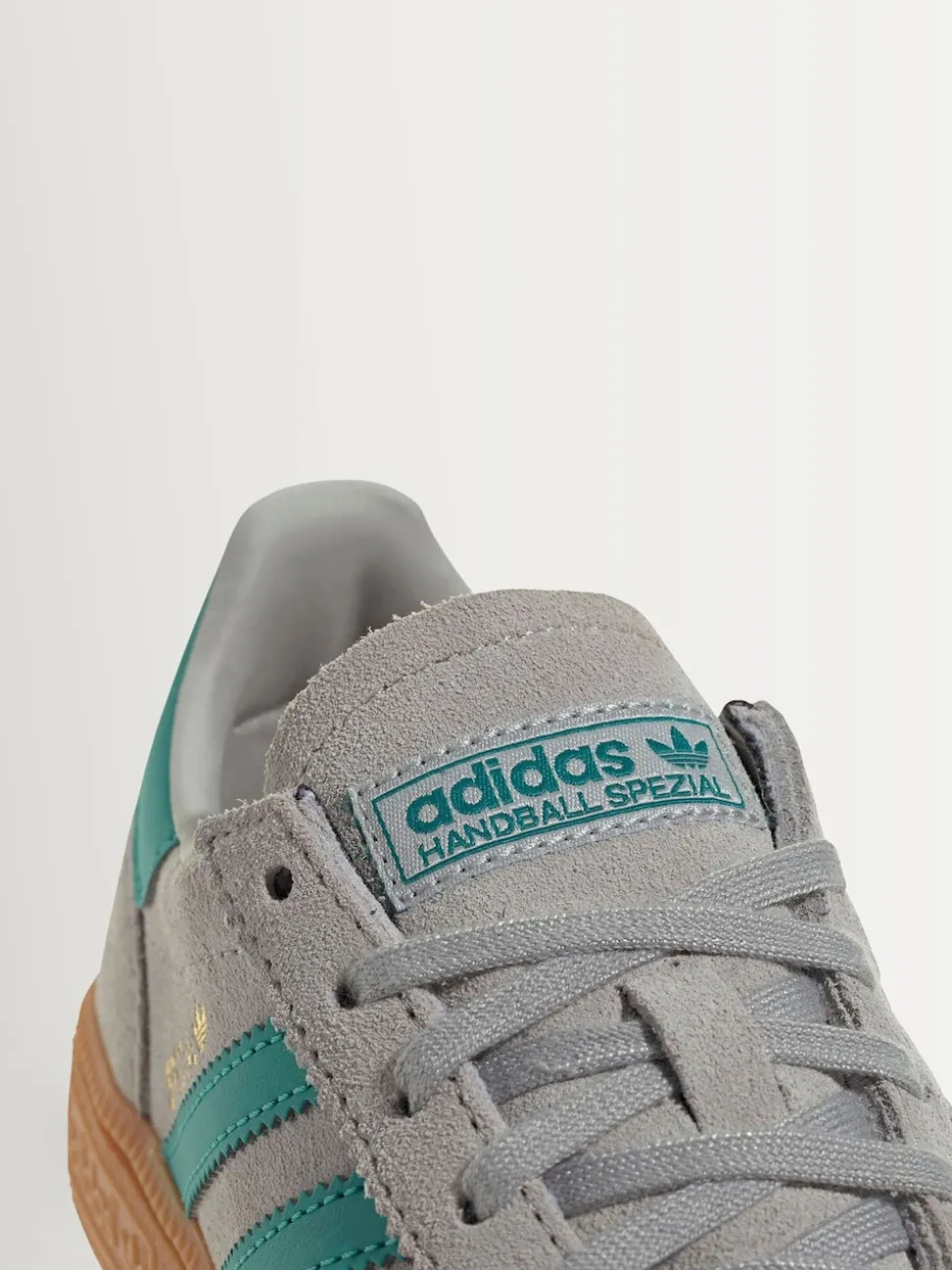adidas Originals Grey/Green Handball Spezial Trainers
