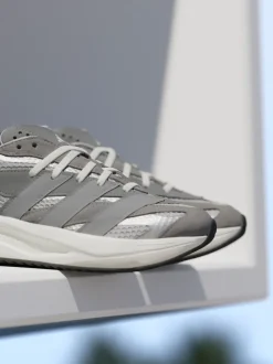 adidas Originals Grey Lightblaze Lace Junior Trainers