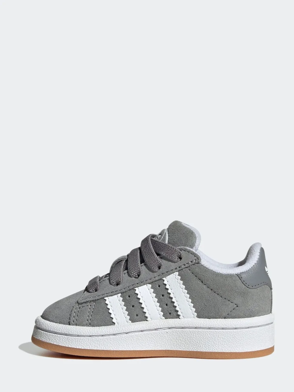 adidas Originals Grey Light Campus 00s Comfort Closure Elastic Lace Infant Trainers