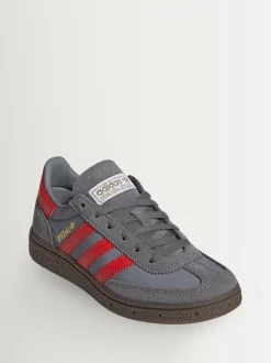 adidas Originals Grey/Red Handball Spezial Trainers
