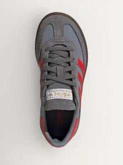 adidas Originals Grey/Red Handball Spezial Trainers