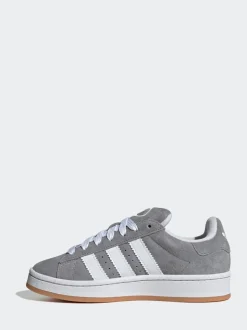 adidas Originals Grey/White Campus 00s Lace Junior Trainers