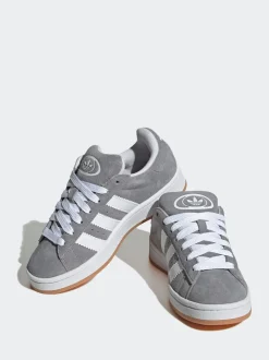 adidas Originals Grey/White Campus 00s Lace Junior Trainers
