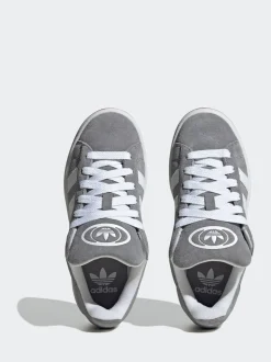 adidas Originals Grey/White Campus 00s Lace Junior Trainers