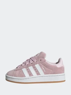 adidas Originals Light Pink Campus 00s Elastic Lace Kids Trainers
