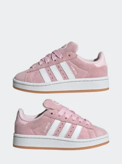 adidas Originals Light Pink Campus 00s Elastic Lace Kids Trainers