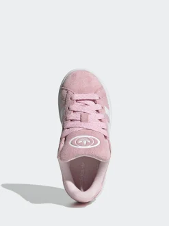 adidas Originals Light Pink Campus 00s Elastic Lace Kids Trainers