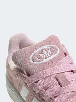 adidas Originals Light Pink Campus 00s Elastic Lace Kids Trainers