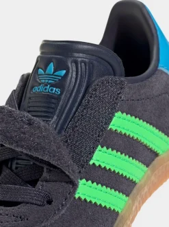 adidas Originals Navy Blue Gazelle Comfort Closure Elastic Laces Infant Trainers