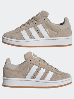 adidas Originals Neutral/White Campus 00s Lace Junior Trainers
