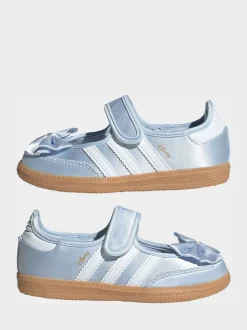 adidas Originals Pale Blue x Disney Samba Jane Kids Trainers