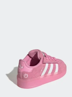 adidas Originals Pink Campus 00S Led Lights Comfort Closure Elastic Lace Shoes