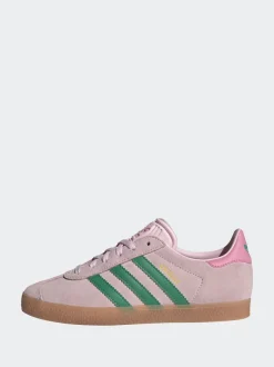 adidas Originals Pink Gazelle Lace Junior Trainers