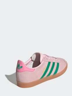 adidas Originals Pink Gazelle Lace Junior Trainers