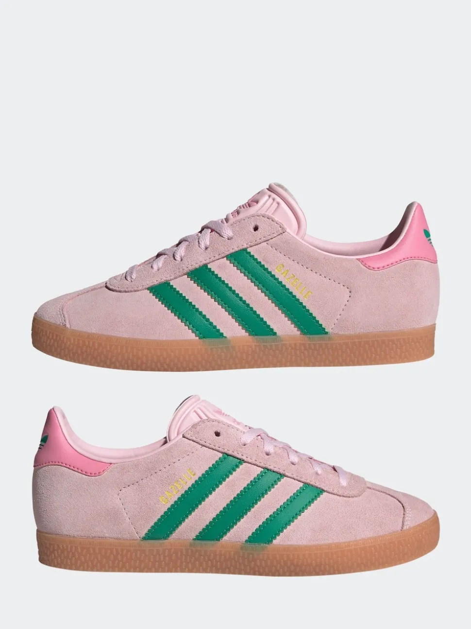 adidas Originals Pink Gazelle Lace Junior Trainers