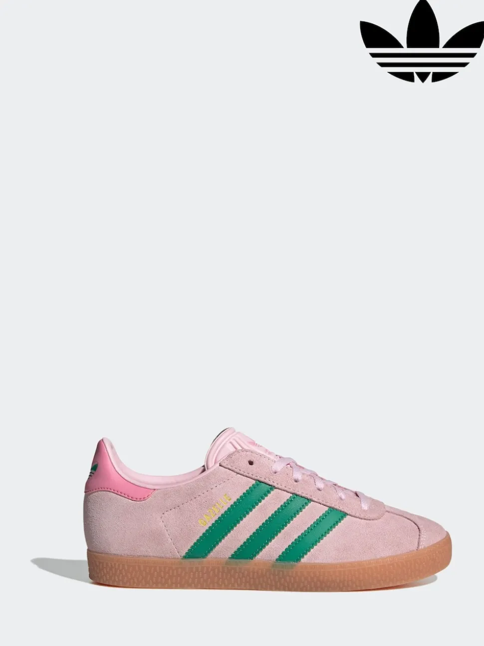 adidas Originals Pink Gazelle Lace Junior Trainers