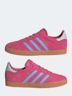 adidas Originals Pink Gazelle Junior Trainers