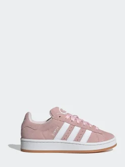 adidas Originals Pink/White Campus 00s Lace Junior Trainers