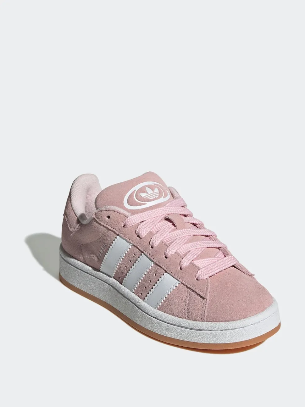 adidas Originals Pink/White Campus 00s Lace Junior Trainers