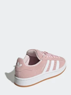 adidas Originals Pink/White Campus 00s Lace Junior Trainers