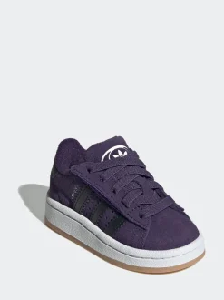 adidas Originals Purple Campus 00s Comfort Closure Elastic Lace Infant Trainers