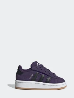adidas Originals Purple Campus 00s Comfort Closure Elastic Lace Infant Trainers