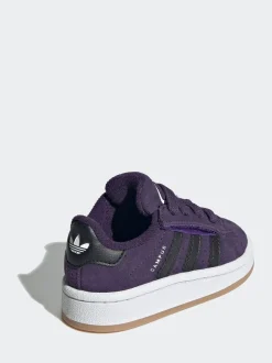adidas Originals Purple Campus 00s Comfort Closure Elastic Lace Infant Trainers