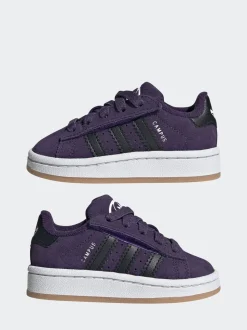 adidas Originals Purple Campus 00s Comfort Closure Elastic Lace Infant Trainers
