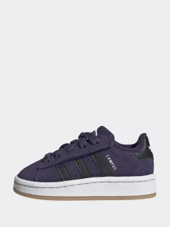 adidas Originals Purple Campus 00s Comfort Closure Elastic Lace Infant Trainers