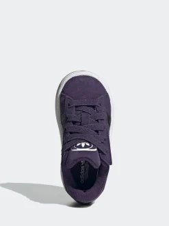 adidas Originals Purple Campus 00s Comfort Closure Elastic Lace Infant Trainers