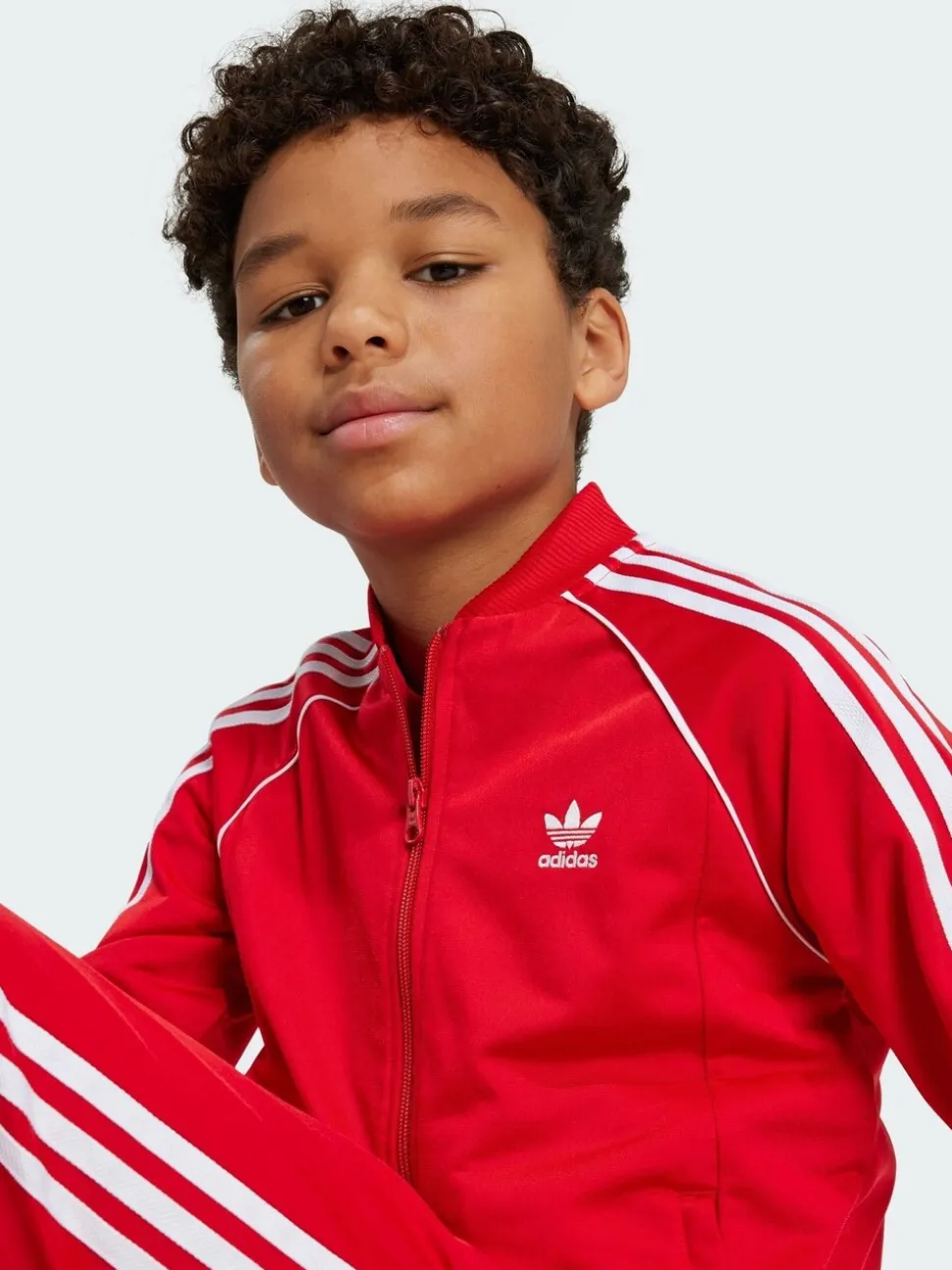 adidas Originals Red Adicolor SST Track Top
