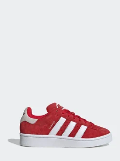 adidas Originals Red Campus 00s Lace Junior Trainers
