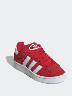 adidas Originals Red Campus 00s Lace Junior Trainers