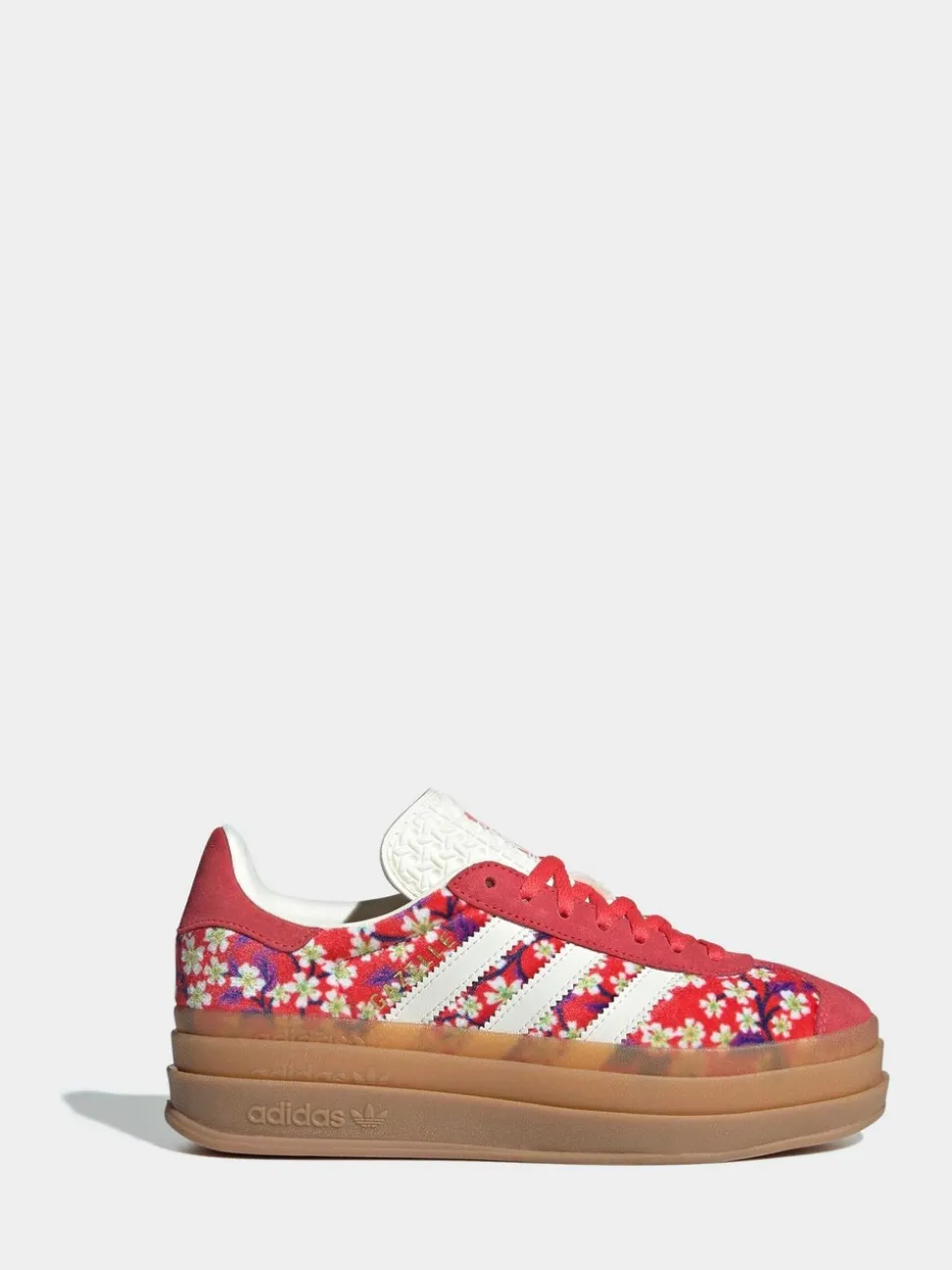 adidas Originals Red Gazelle Bold x Liberty London Lace Junior Trainers