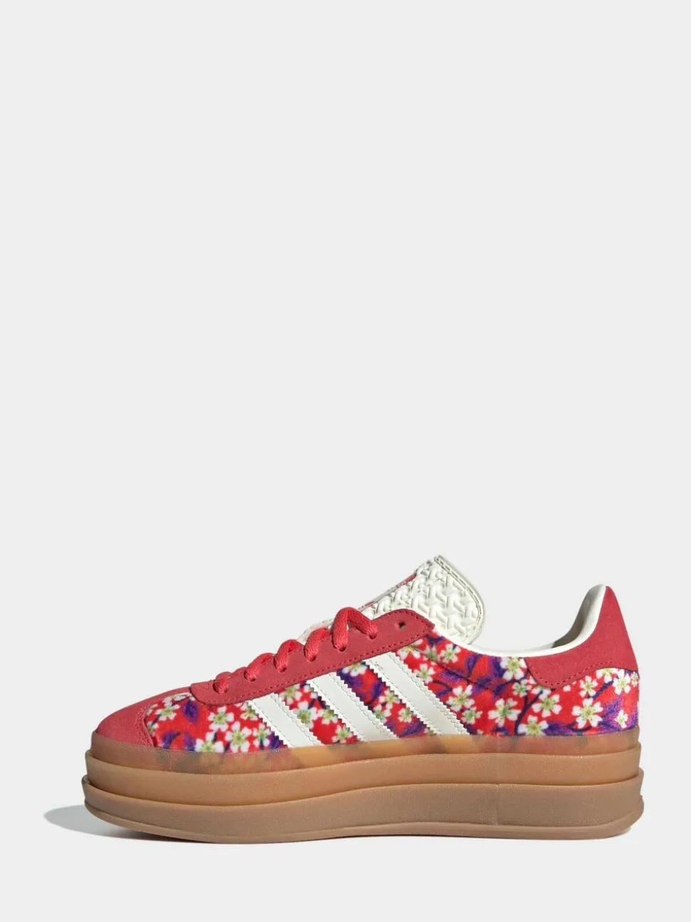 adidas Originals Red Gazelle Bold x Liberty London Lace Junior Trainers