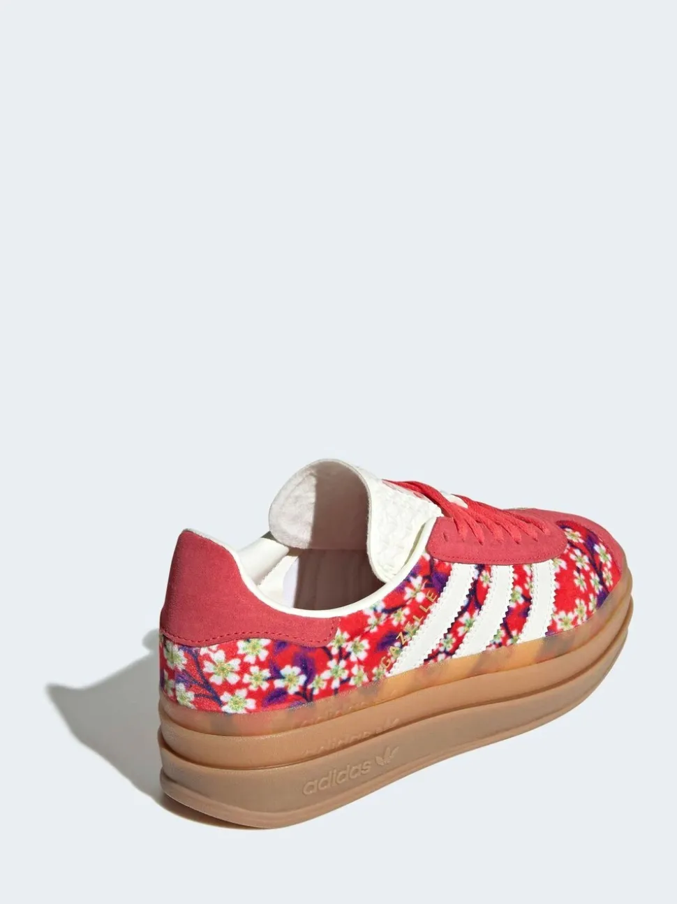 adidas Originals Red Gazelle Bold x Liberty London Lace Junior Trainers